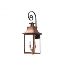 Primo Gas Lanterns RL-21E_TS - Two Light Top Scroll