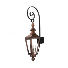 Primo Gas Lanterns VB-36E_TS - Three Light Top Scroll