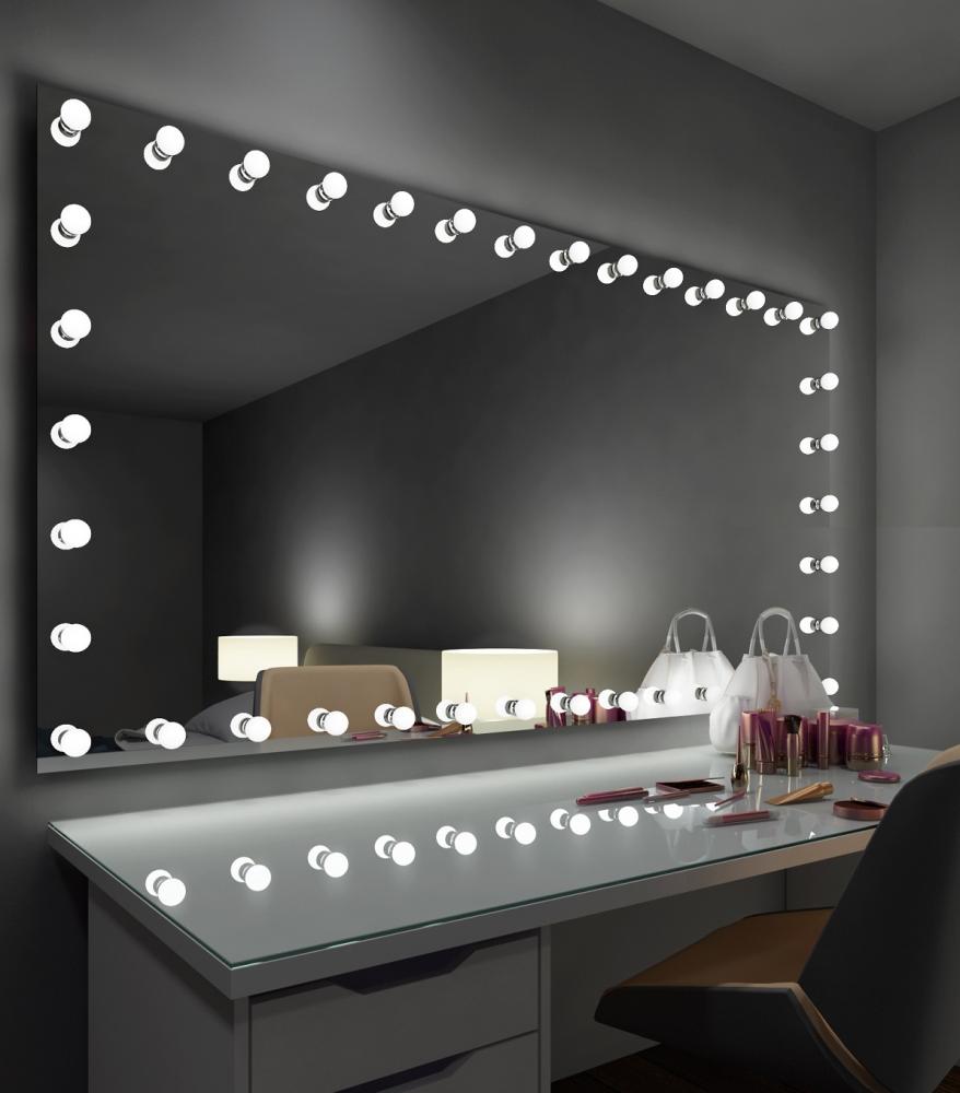 Hollywood Princess Mirror (LED Bulbs)