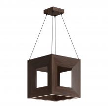 Kuzco Lighting Inc PD32912-WT - Morina 12-in Walnut LED Pendant