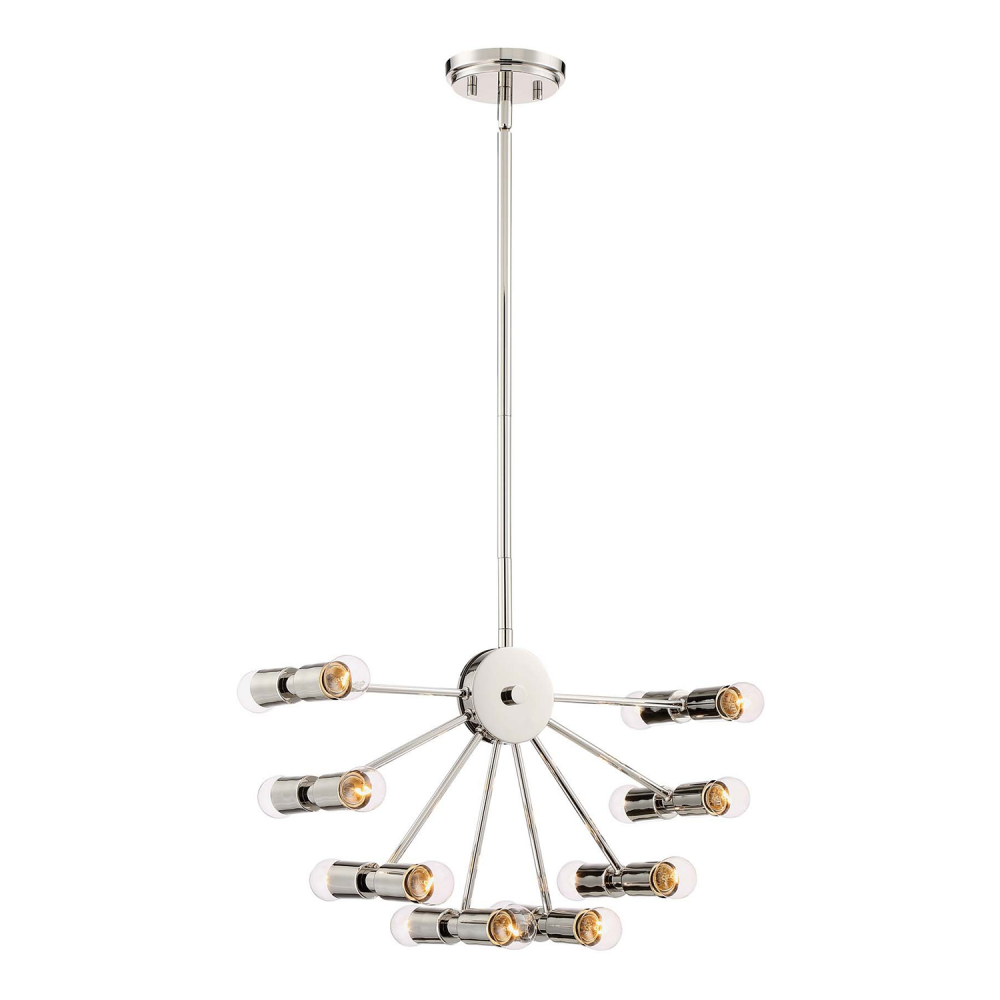 16-Light 21&#34; Arm Chandelier