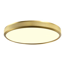 ZEEV Lighting FM11751-LED-24-AGB - 24" LED 3CCT Luxury Braided Knurl Aged Brass Ceiling Flush Mount Light