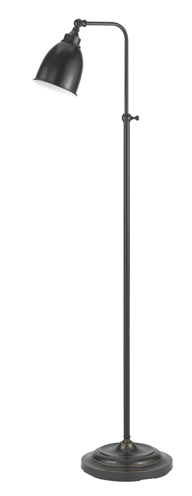 62&#34; Height Metal Floor Lamp in Dark Bronze