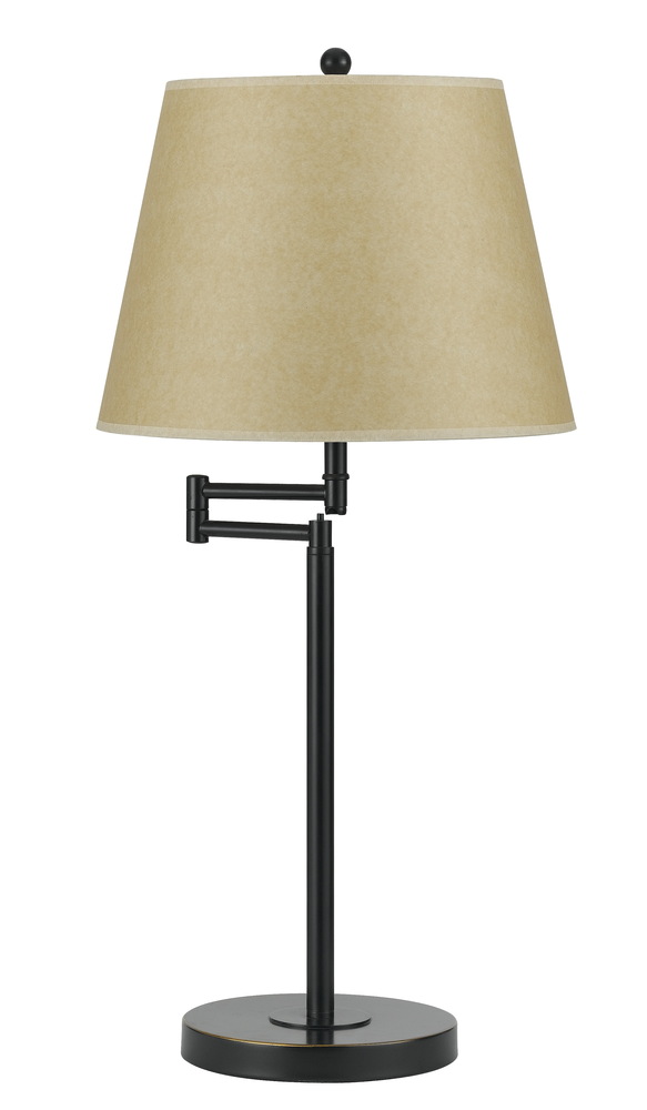 27&#34; Height Metal Table Lamp in Dark Bronze