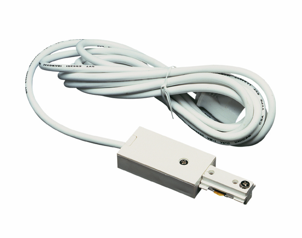 0.8&#34; Height Cord and Plug Set in White