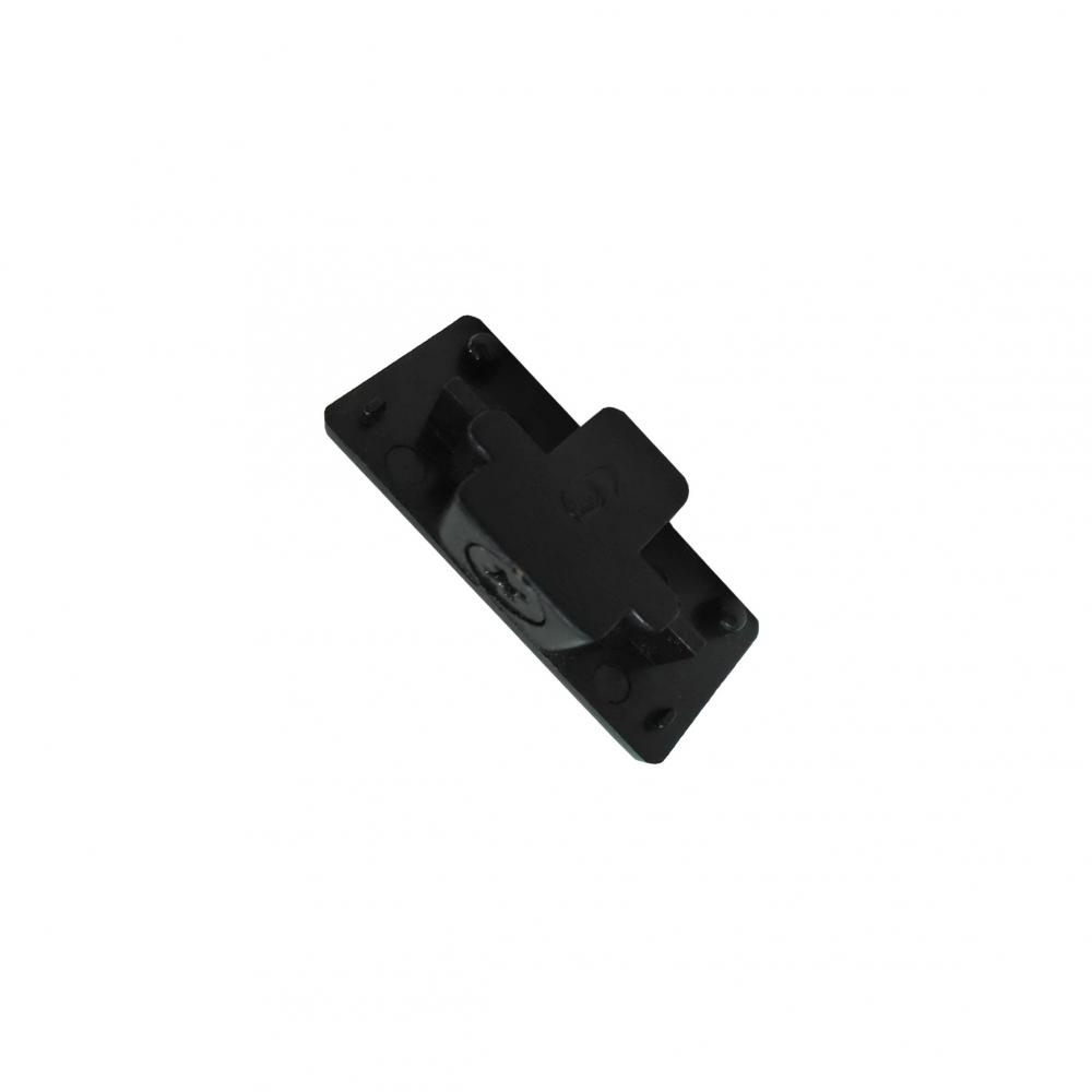 0.5&#34; Height Dead End Cap in Black