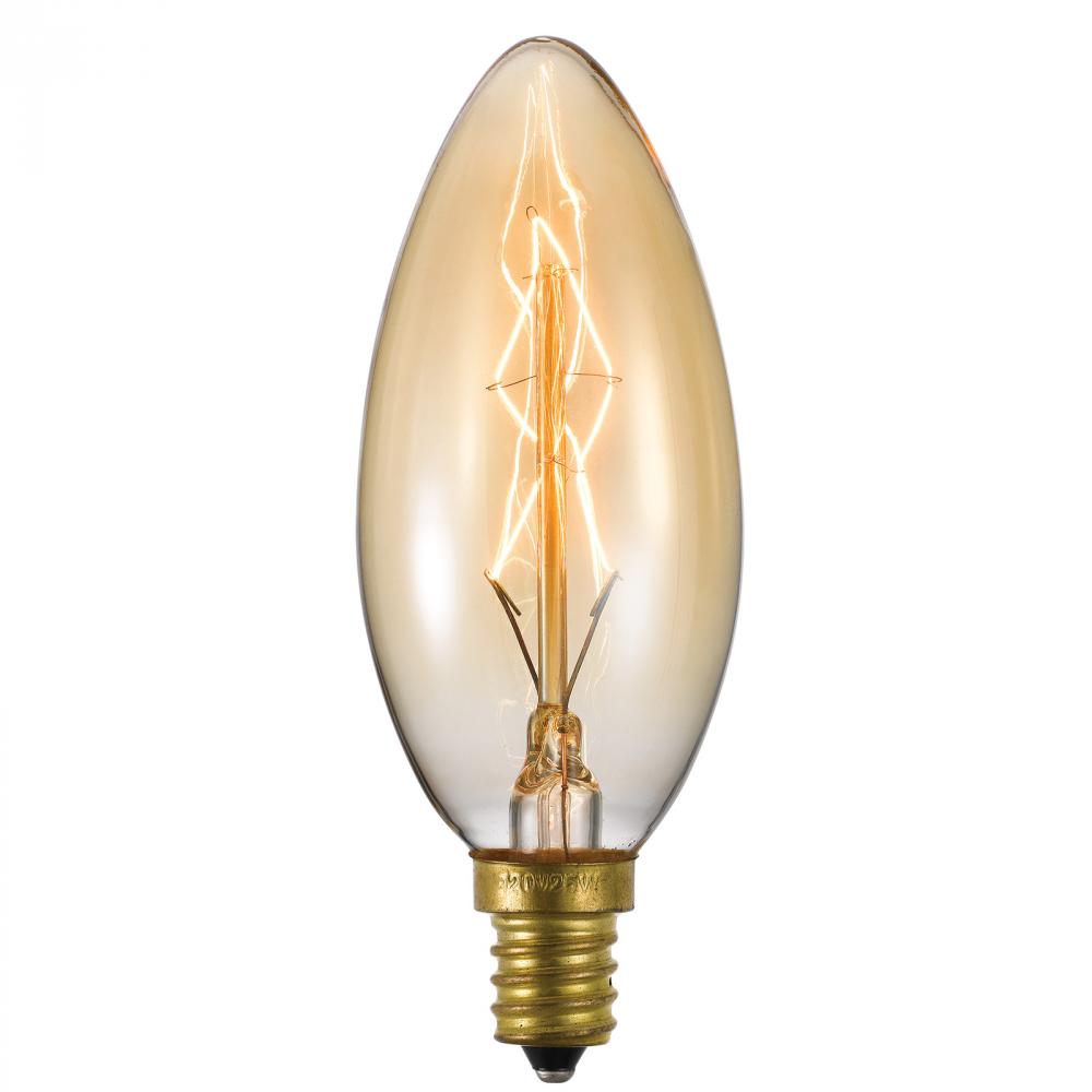 3.5&#34; Height 23W Edison Bulb with E12 Base