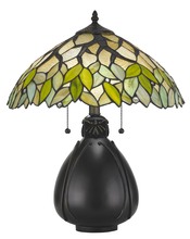 CAL Lighting BO-2798TB - 19.25&#34; Height Resin Table Lamp in Tiffany Finish