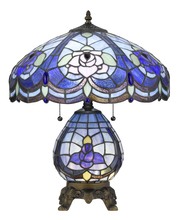 CAL Lighting BO-2799TB - 19.33&#34; Height Resin Table Lamp in Tiffany Finish