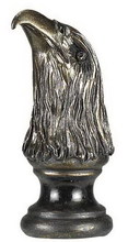 CAL Lighting FA-5021A - 2.75&#34; Eagle Resin Finial In Rubbed Oil Finish