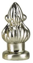 CAL Lighting FA-5052D - White Metal Cast Finial