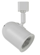 CAL Lighting HT-820-WH - 6&#34; Height Metal Track Head in White Finish
