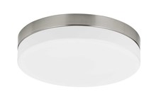 CAL Lighting LA-705 - 14&#34; Height Acrylic and Metal Fixture in Brushed Steel Finish