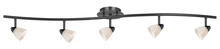 CAL Lighting SL-954-5-DB - 7.25-19.25&#34; Inch Adjustable Metal Serpentine Five Light Ceiling Fixture