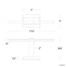 Modern Forms Canada PL-48518-35-BK - Inlet Picture Light