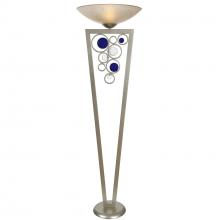 Van Teal 621281 - 621281 Rolling Cobalt 72&#34; Torchiere Floor Lamp