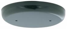 Satco Products Inc. 90/119 - Blank Up Kit; Black Finish; 5&#34; Diameter; 2-8/32 Bar Holes; Includes Hardware