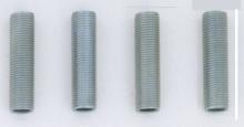 Satco Products Inc. S70/601 - 4 Steel Nipples; 1/8 IPS; Running Thread; 1-1/2&#34; Length