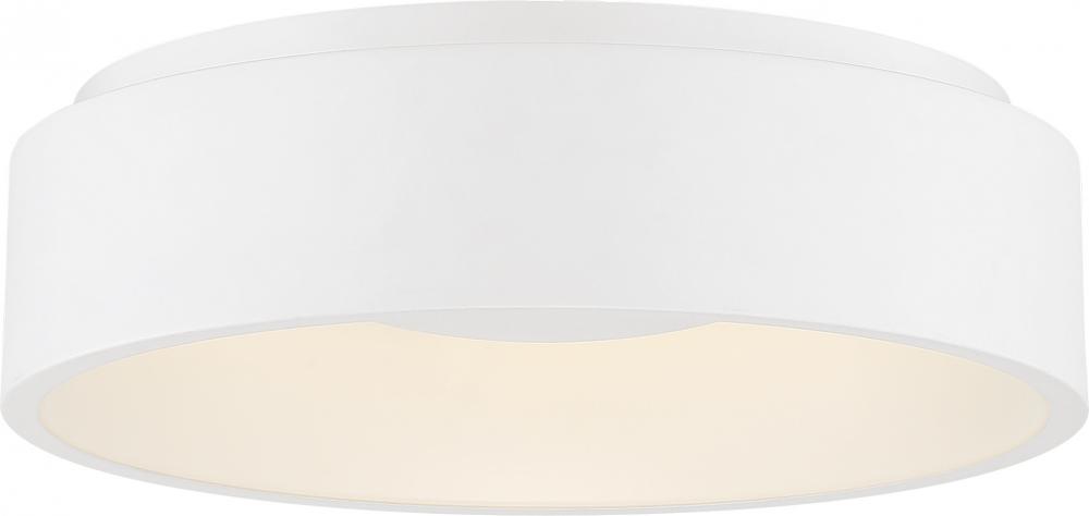 Orbit - LED 18&#34; Flush - White Finish