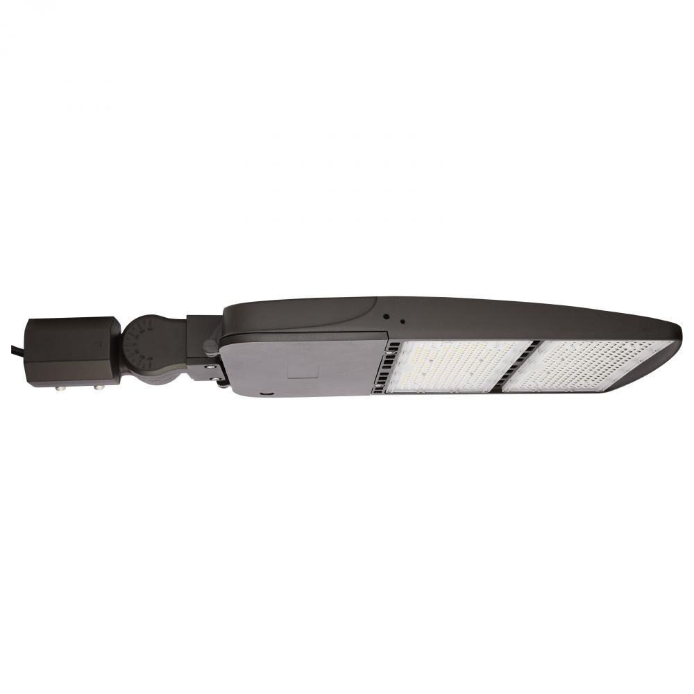 LED Area Light Type V; 300W; Bronze Finish; 5000K; 120-277V