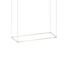 Koncept Inc ZBP-36-R-SW-SIL-CNP - Z-Bar Pendant Medium Rectangle, Silver (12&#34;/36&#34; light bars)