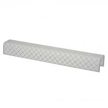 Galaxy Lighting 24611-G - 24&#34; U Channel Glass - White Square Pattern