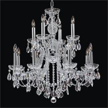 Glow Lighting 561LD12LSP-7C - Maria Theresa Pendant Chandelier