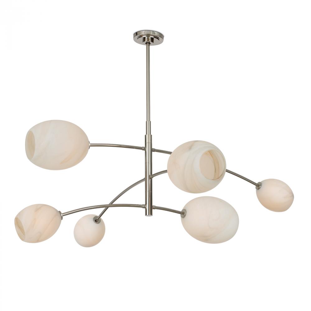 Regina Andrew Artemis Chandelier (Polished Nicke