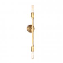 Regina Andrew 15-1224NB - Regina Andrew Cobra Sconce (Natural Brass)