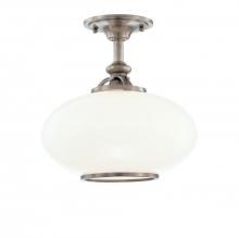 Hudson Valley 9812F-OB - 1 LIGHT SEMI FLUSH