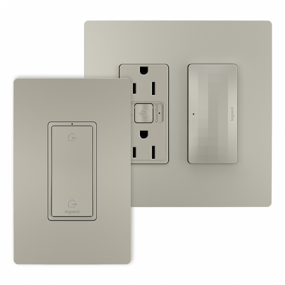 radiant® Smart Outlet With Netatmo Starter Kit, Nickel