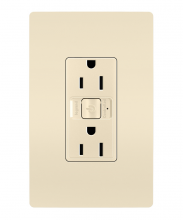 Legrand Radiant WNRR15LA - radiant® Smart 15A Outlet with Netatmo, Light Almond