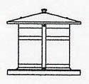 Arroyo Craftsman BC-11M-N - 11&#34; berkeley column mount