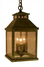 Arroyo Craftsman CAH-7CR-BK - 7" canterbury pendant