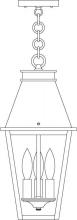 Arroyo Craftsman CRH-8RM-RC - 8" croydon pendant