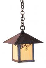 Arroyo Craftsman EH-12EWO-BZ - 12&#34; evergreen pendant without overlay (empty)