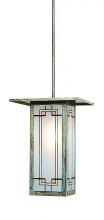 Arroyo Craftsman FSH-9LC-AB - 9&#34; franklin long body stem hung pendant