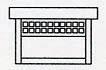 Arroyo Craftsman GCM-8CR-P - 8&#34; glasgow flush ceiling mount