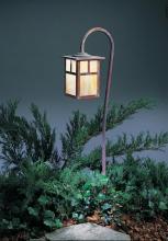 Arroyo Craftsman LV27-M6EGW-AB - low voltage 6&#34; mission fixture without overlay (empty)