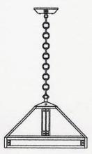 Arroyo Craftsman PH-18GW-RB - 18" prairie pendant