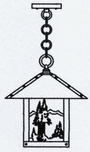 Arroyo Craftsman TRH-12MNM-VP - 12&#34; timber ridge pendant with mountain filigree