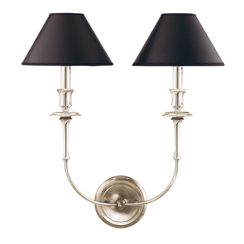 2 LIGHT WALL SCONCE