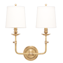 Hudson Valley 172-PN - 2 LIGHT WALL SCONCE