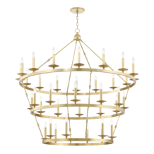 Hudson Valley 3258-AGB - 36 LIGHT CHANDELIER