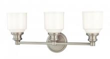 Hudson Valley 3403-SN - 3 LIGHT BATH BRACKET