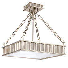 Hudson Valley 933-AGB - 3 LIGHT SEMI FLUSH