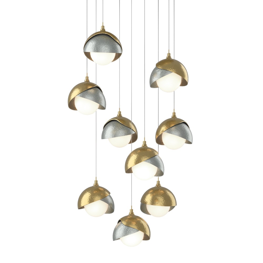 Brooklyn 9-Light Double Shade Pendant