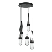 Hubbardton Forge 131127-SKT-STND-10-ZM0434 - Link 5-Light Clear Glass Pendant