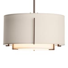 Hubbardton Forge 139602-SKT-MULT-05-SF1099-SE1590 - Exos Small Double Shade Pendant