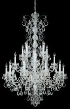 Schonbek 1870 1716-48 - Century 20 Light 120V Chandelier in Antique Silver with Heritage Handcut Crystal